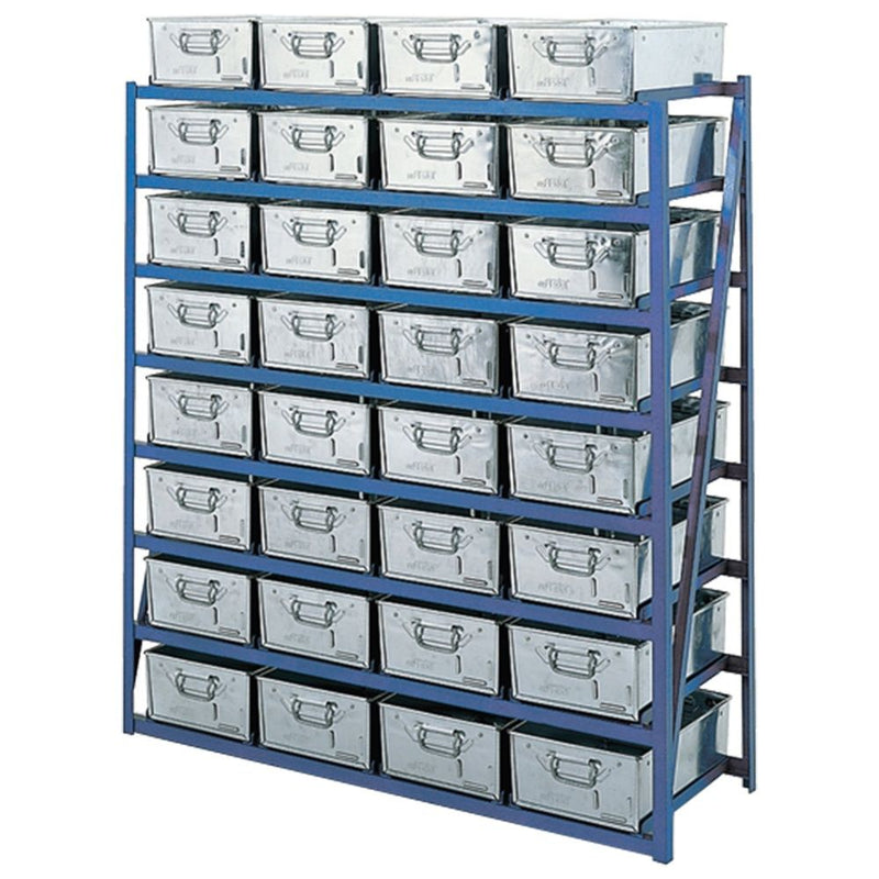 Tote Pans & Racks - Horizontal Shelf  Get Me Packaging 1040 x 305 24 x GTP01 Blue