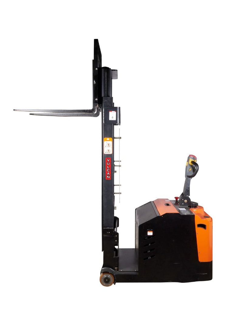 VULCAN Fully Powered Counterbalance Stacker  Get Me Packaging   