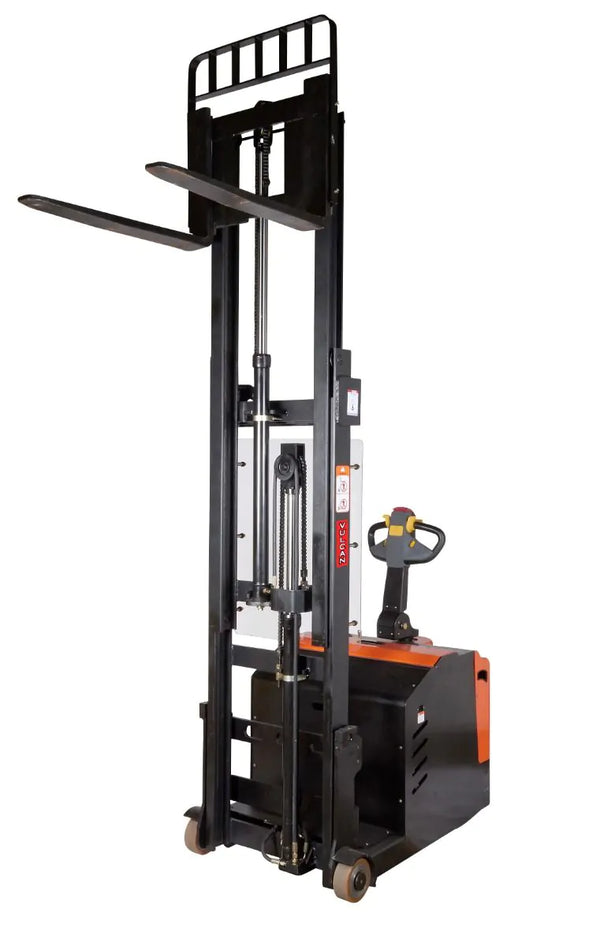 VULCAN Fully Powered Counterbalance Stacker  Get Me Packaging   