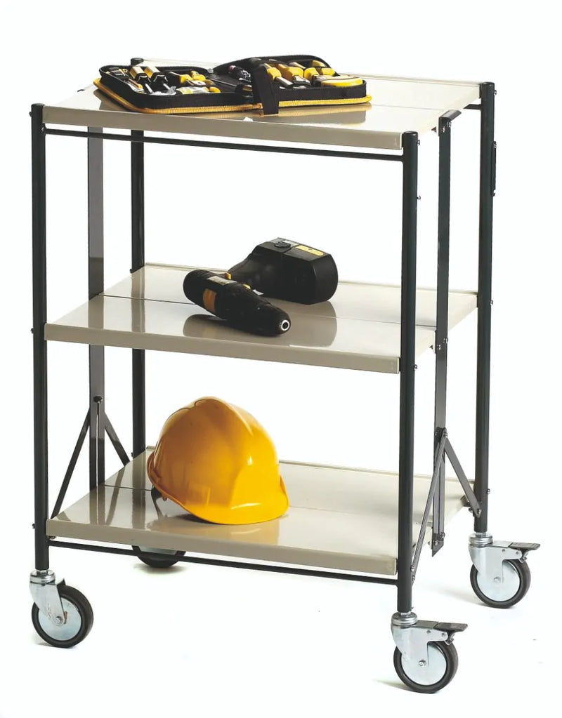 Steel Folding Trolley  Get Me Packaging   