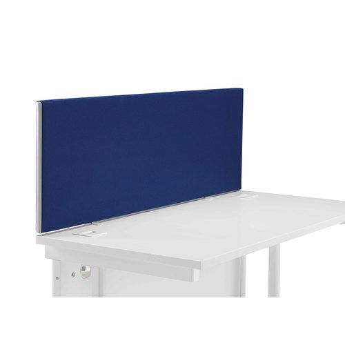 Straight Desk Screens  Get Me Packaging 1200 x 25 x 400 Royal Blue 