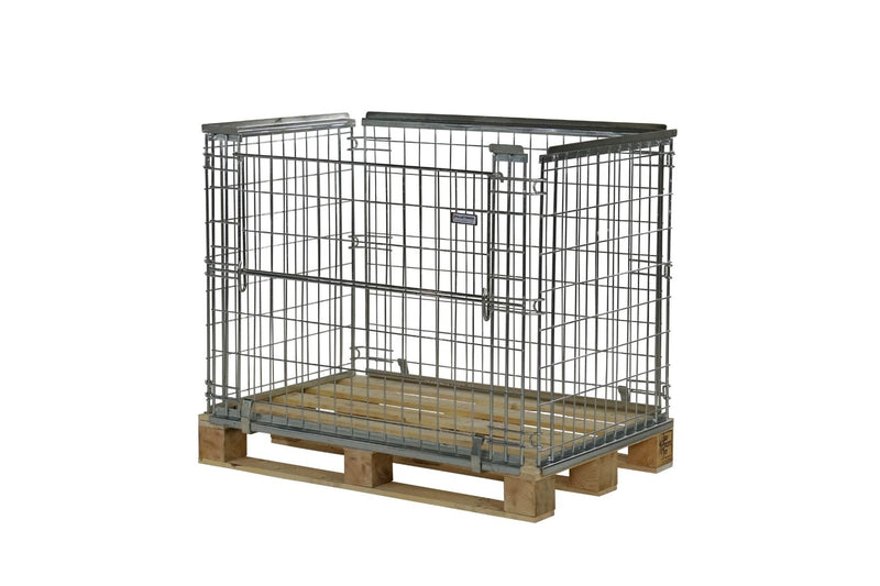 Pallet Retention Cages  Get Me Packaging 800 800 x 1200 x 1000 