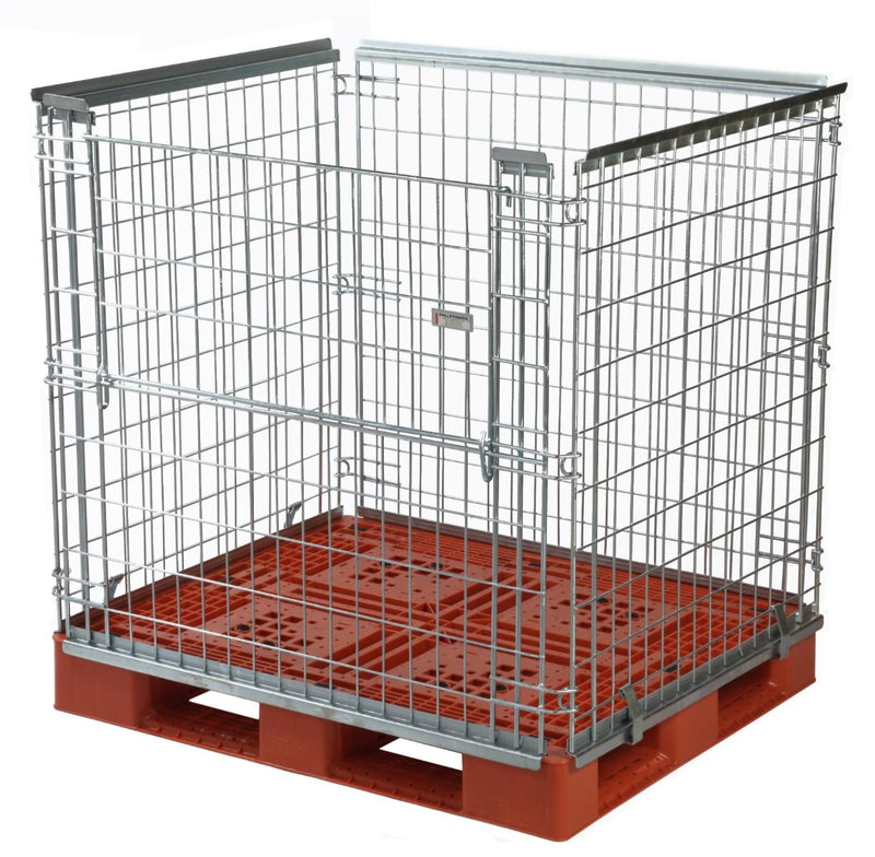 Pallet Retention Cages  Get Me Packaging 800 1000 x 1200 x 1200 