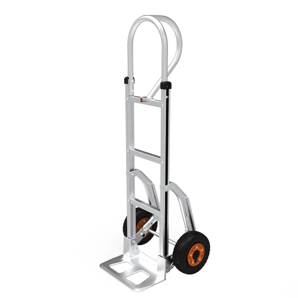 Centaur Aluminium P Handle Sack Truck with Sliders  Get Me Packaging   