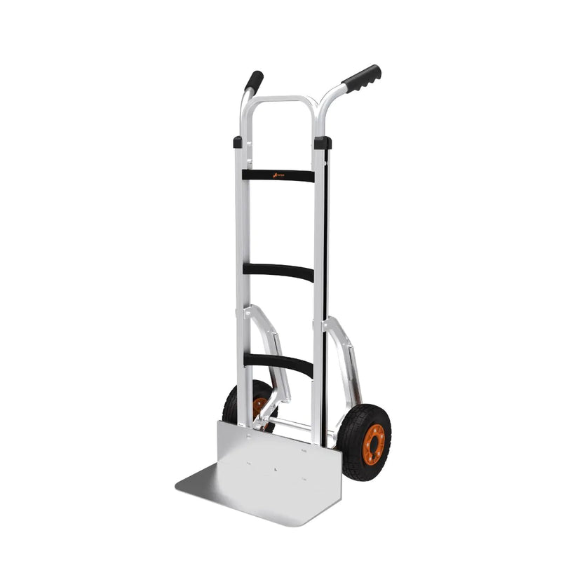 Centaur Aluminium Solid Toe Sack Truck with Sliders  Get Me Packaging   