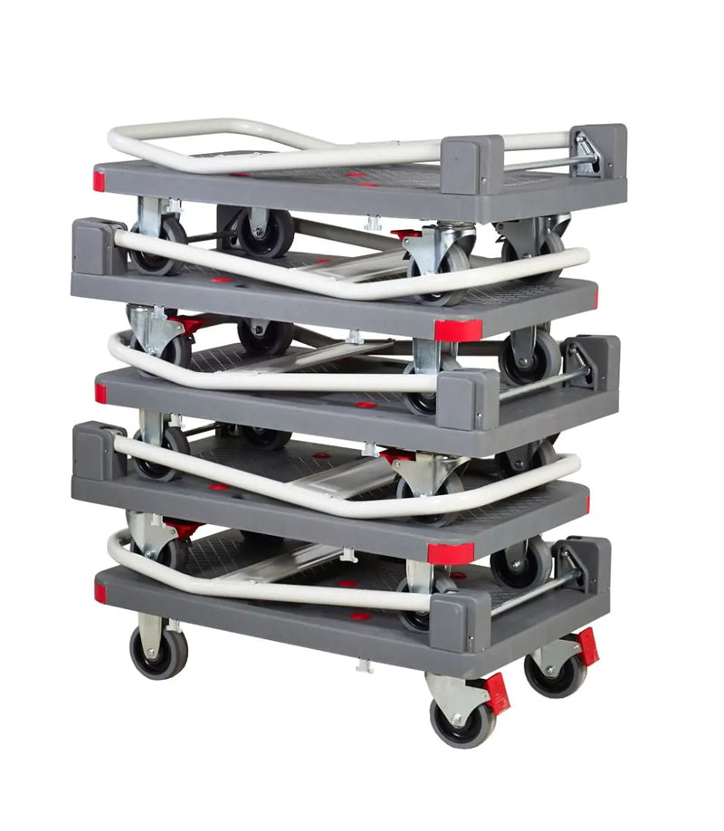 Pro-Dek Heavy Duty Platform Trolleys With Quiet Castors  Get Me Packaging   