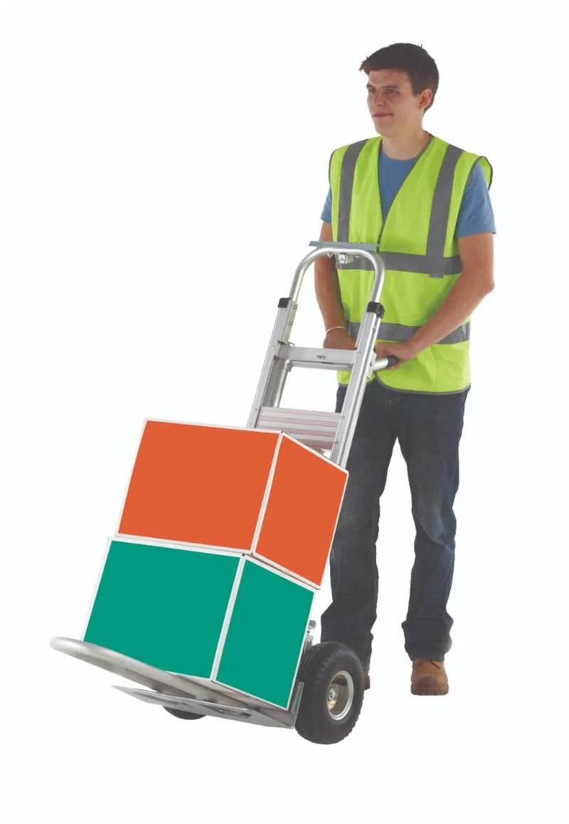 Aluminium Three Way Sack Truck  Get Me Packaging   