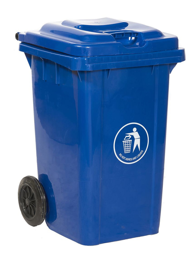 Wheeled Bin - 80 Litre  Get Me Packaging Blue  