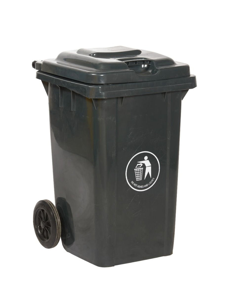 Wheeled Bin - 80 Litre  Get Me Packaging Dark Grey  