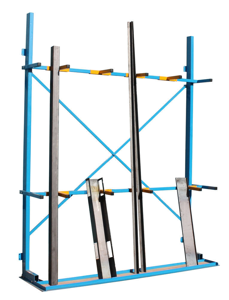 Vertical Storage Rack with Arms  Get Me Packaging Extension Bay  