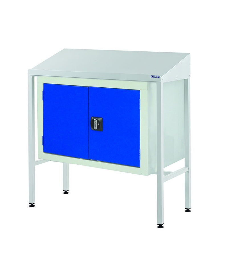 Team Leader Workstations with Double Cupboard  Get Me Packaging Flat Top 920 x 1000 x 460 