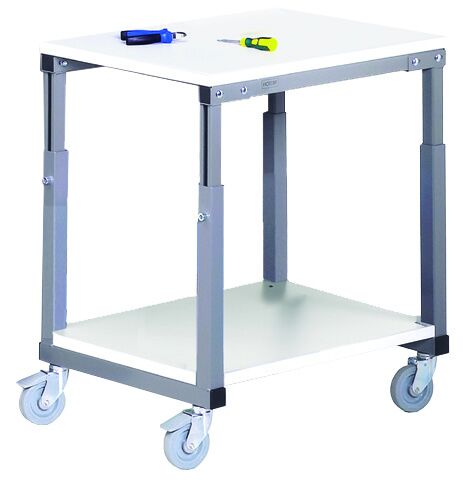 Mobile Ergonomic Workbenches  Get Me Packaging ESD Lower Shelf 1000 x 500 