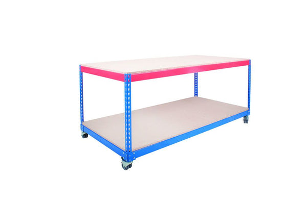 Heavy Duty Rivet Mobile Bench  Get Me Packaging   