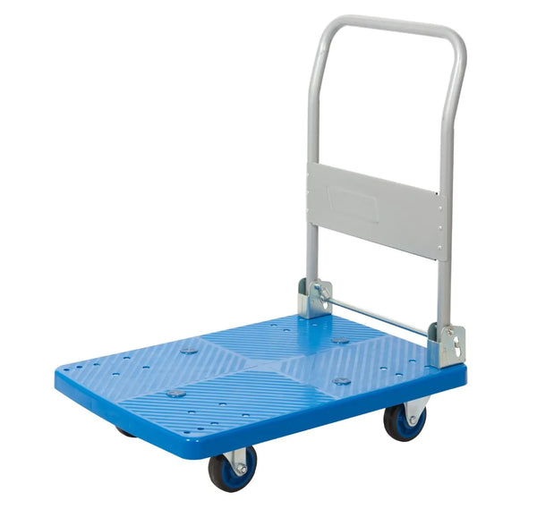 Proplaz Blue Platform Trolleys  Get Me Packaging   