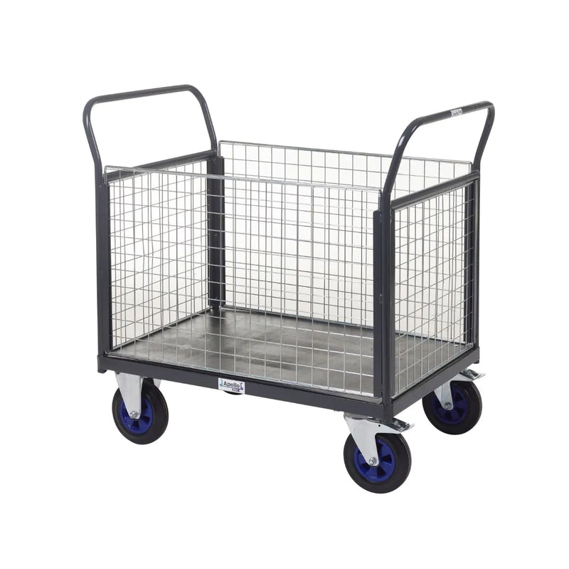 Apollo UK Platform Trucks - Mesh Ends & Sides  Get Me Packaging   