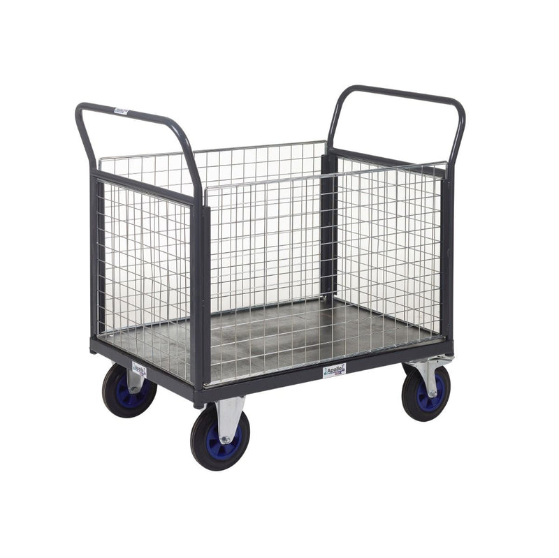 Apollo UK Platform Trucks - Mesh Ends & Sides  Get Me Packaging   