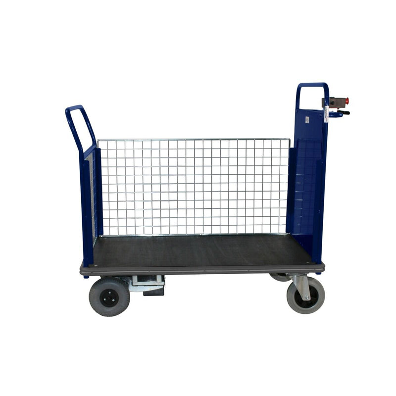 Apollo UK Powered Platform Trucks - Mesh End & Sides  Get Me Packaging   