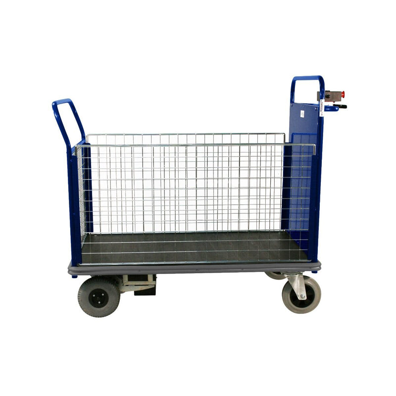 Apollo UK Powered Platform Trucks - Mesh End & Sides  Get Me Packaging   