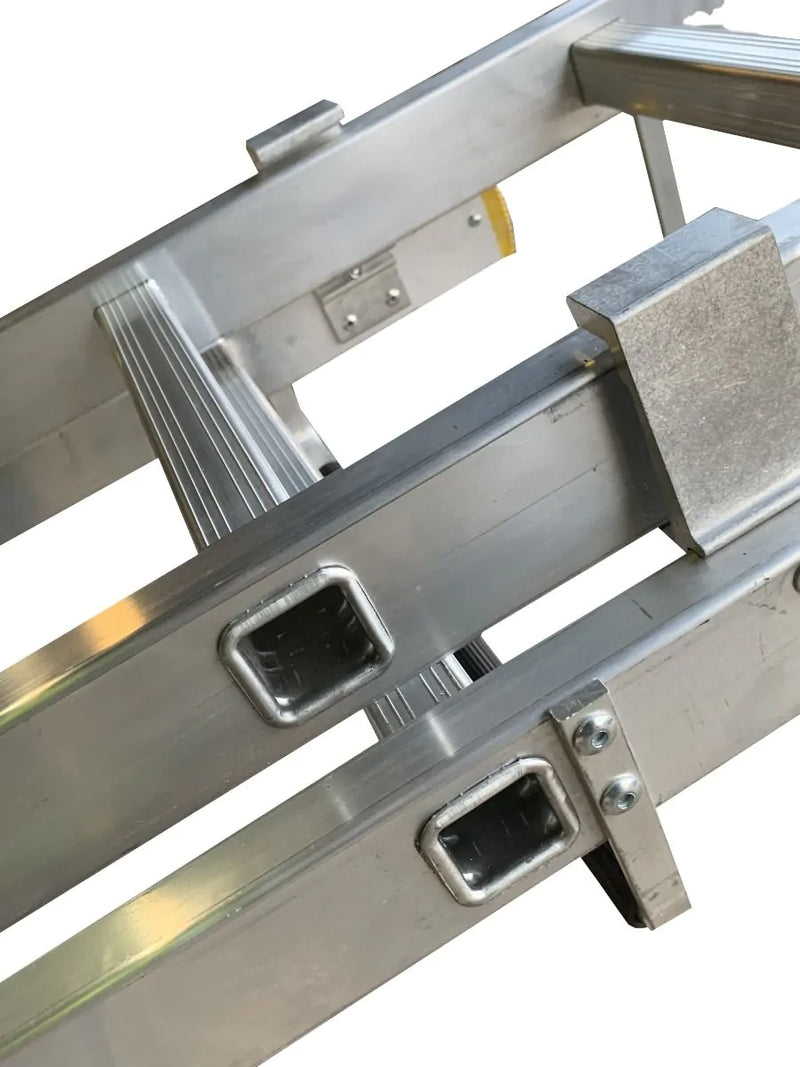 Two Section Push Up Roof Ladders  Get Me Packaging   