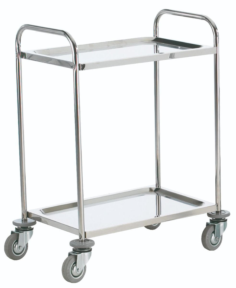 Stainless Steel Shelf Trolleys  Get Me Packaging 2  