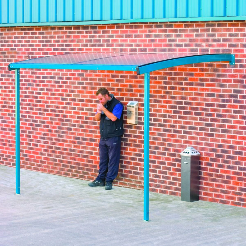 Wall Mounted Shelters  Get Me Packaging Blue  