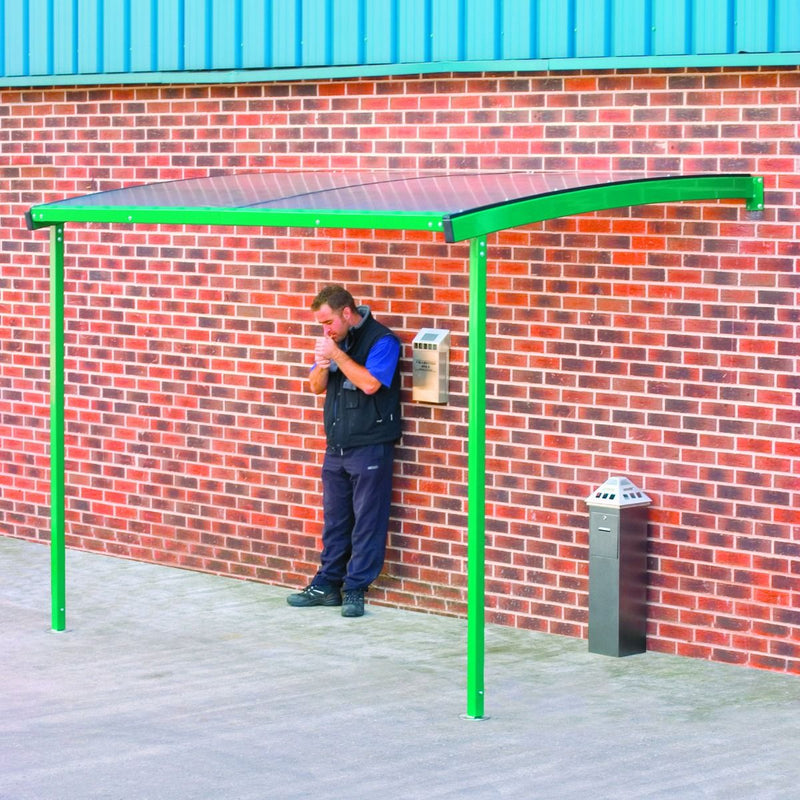 Wall Mounted Shelters  Get Me Packaging Green  