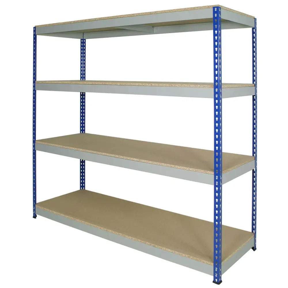 Medium duty rivet shelving