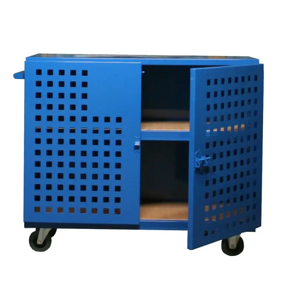Mobile storage vault cabinets