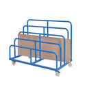 Mobile variable height sheet rack
