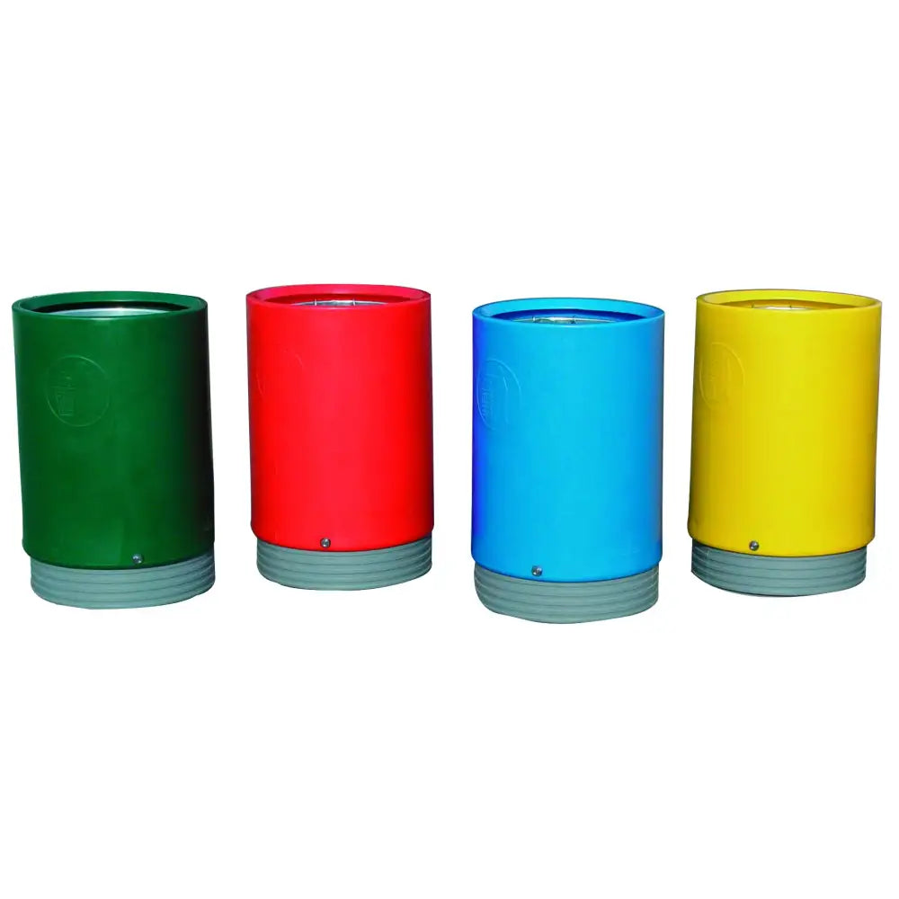 Open top litter bins - fixing plate & 4 bolts