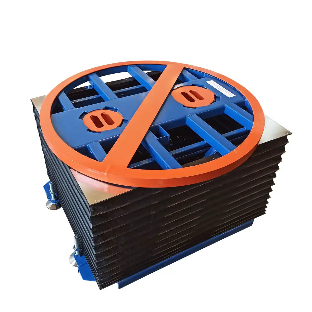 Pallet level loader with bellows