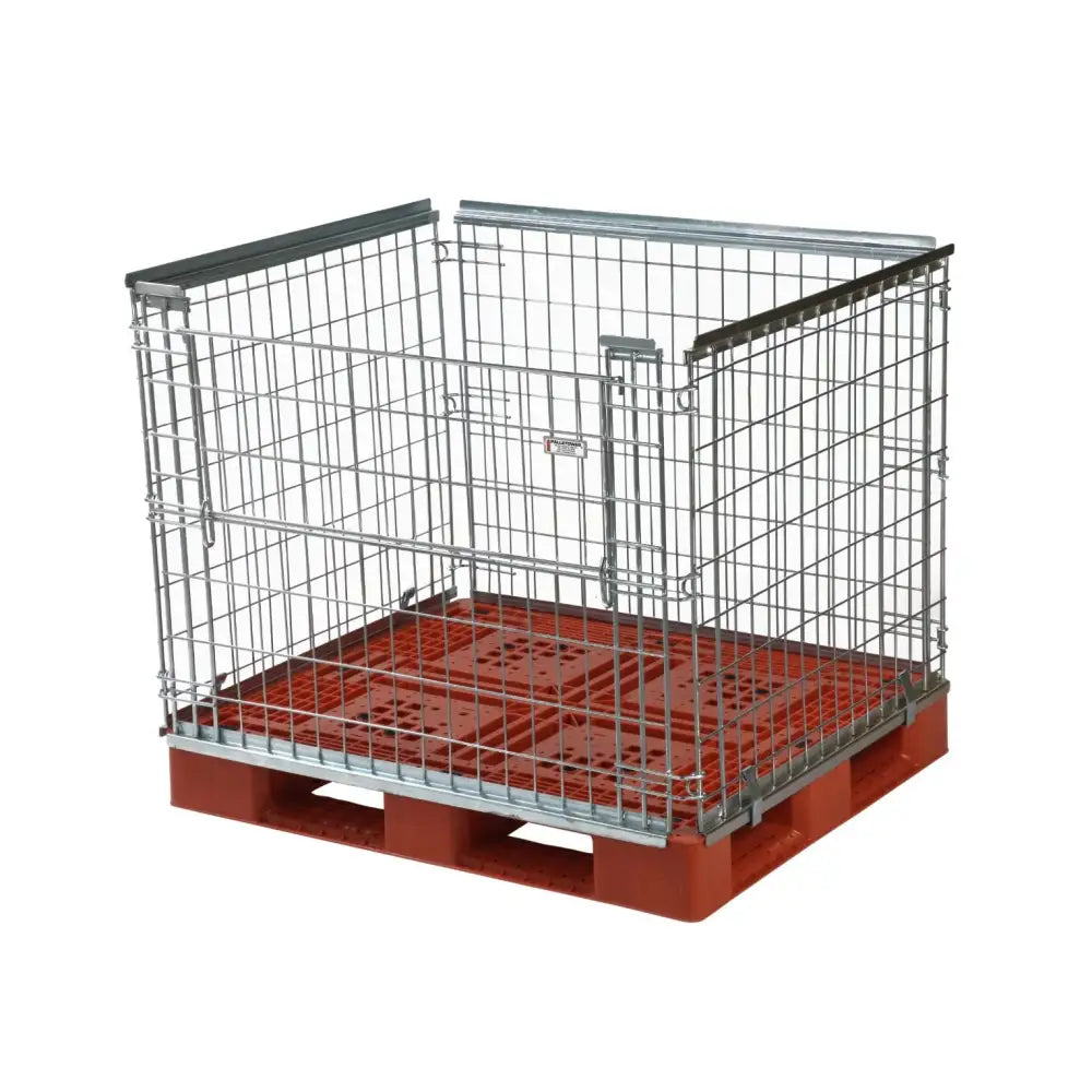 Pallet retention cages