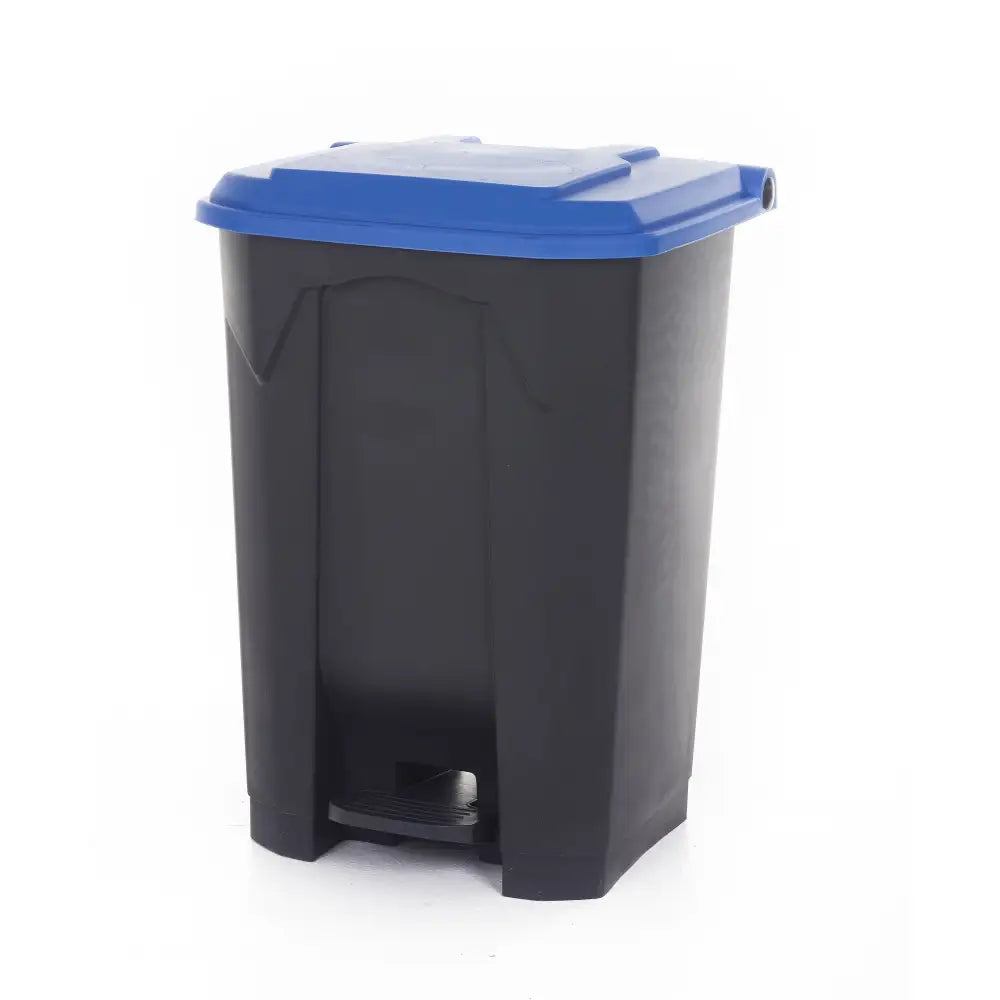 Pedal bins with coloured lids