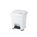Pedal bins with soft closing lids