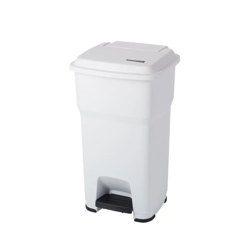 Pedal bins with soft closing lids