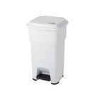 Pedal bins with soft closing lids