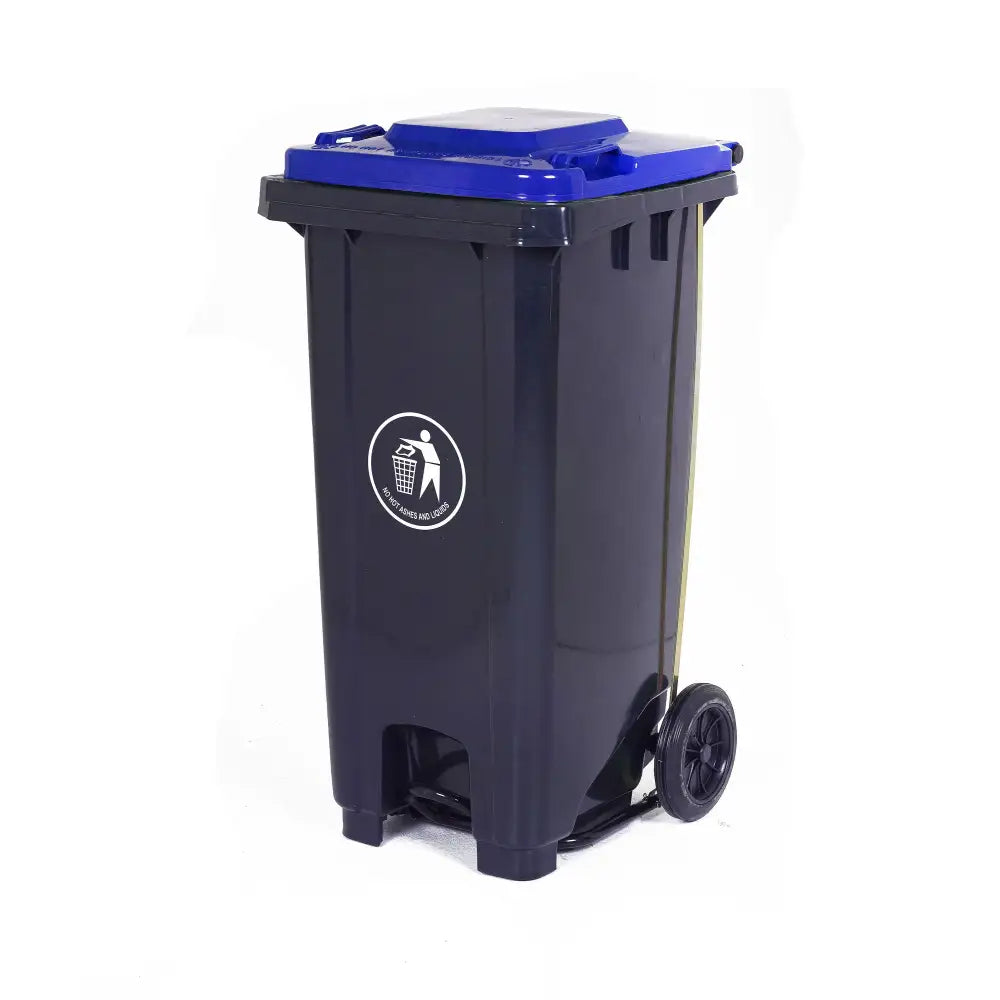 Pedal wheeled bins