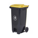 Pedal wheeled bins