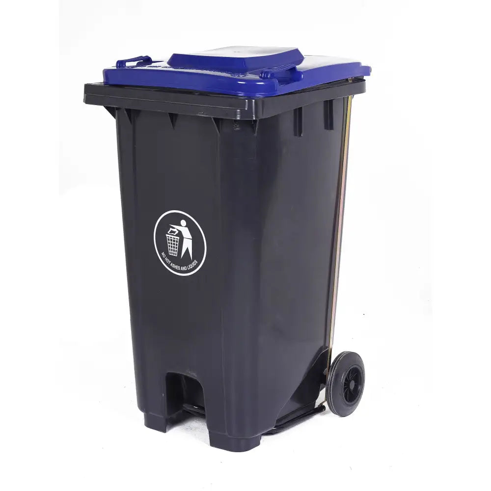Pedal wheeled bins
