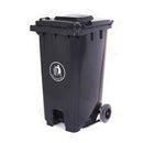Pedal wheeled bins