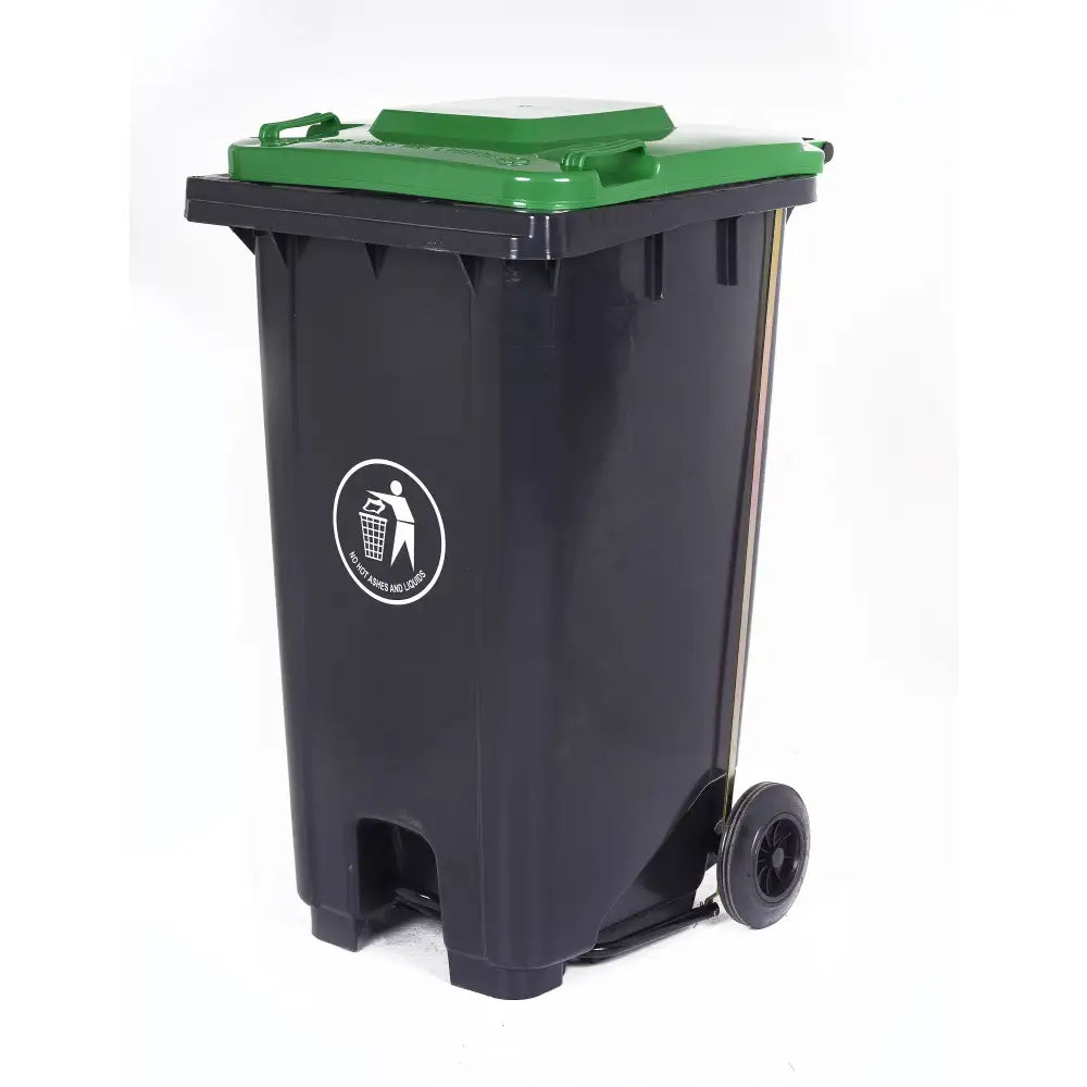 Pedal wheeled bins