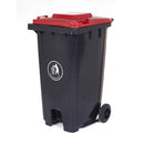 Pedal wheeled bins