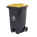 Pedal wheeled bins