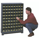Pigeon hole storage bins