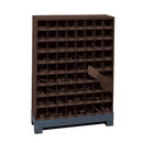 Pigeon hole storage bins