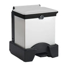 Plastic sack holders with removable bodies