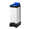 Plastic sack holders with removable bodies