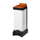 Plastic sack holders with removable bodies