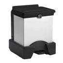 Plastic sack holders with removable bodies