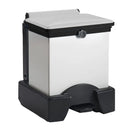 Plastic sack holders with removable bodies